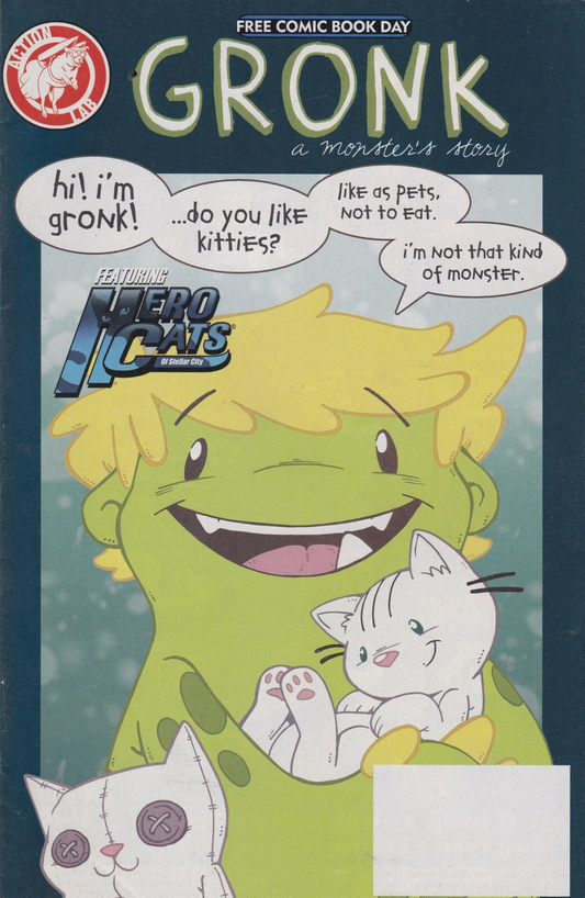 GRONK FCBD UNSTAMPED 2015 DARK HORSE