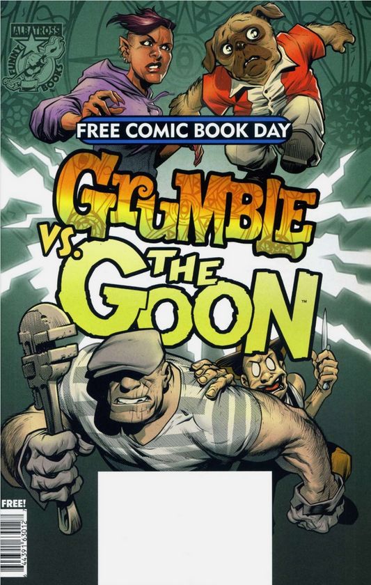 GRUMBLE VS THE GOON FCBD UNSTAMPED 2019 DARK HORSE