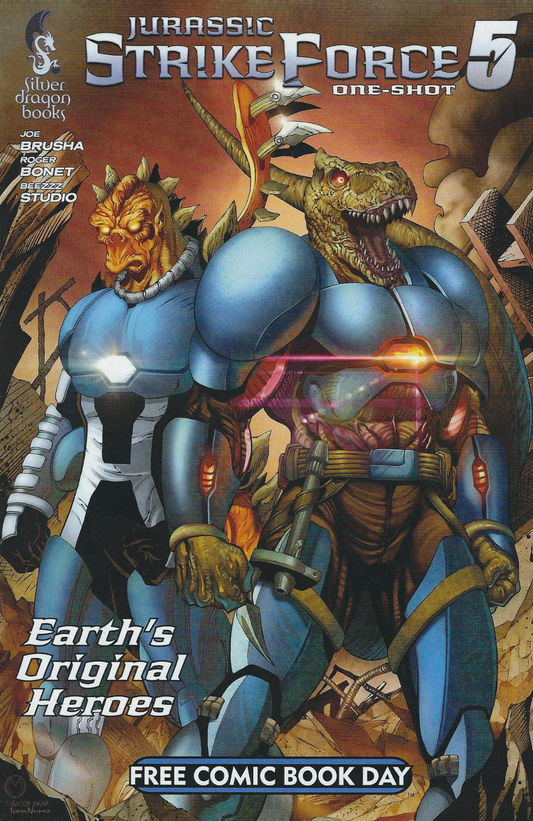 JURASSIC STRIKE FORCE 5 FCBD UNSTAMPED 2015 DARK HORSE