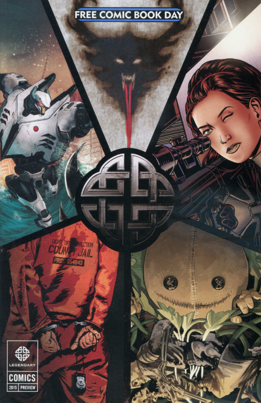LEGENDARY PREVIEW FCBD UNSTAMPED 2015 DARK HORSE
