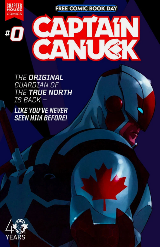 CAPTAIN CANUCK #0 FCBD UNSTAMPED 2015 CHAPTERHOUSE PUBLISHING, INC