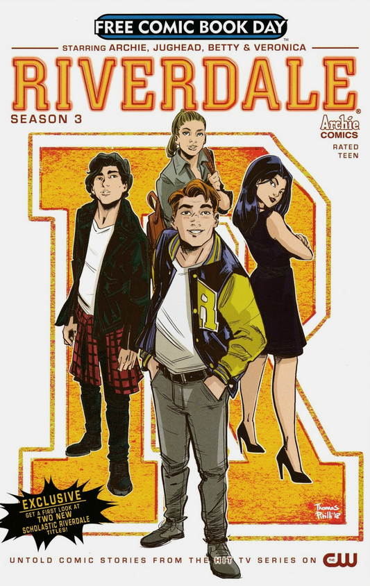 RIVERDALE SEASON 3 #1 FCBD UNSTAMPED 2019 DARK HORSE