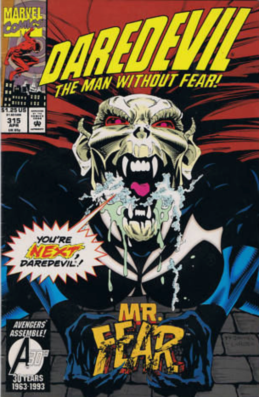 DAREDEVIL #315 1993 Daredevil MARVEL COMCS