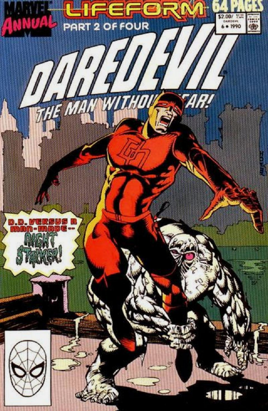 DAREDEVIL ANNUAL #6 1990 Daredevil MARVEL COMCS