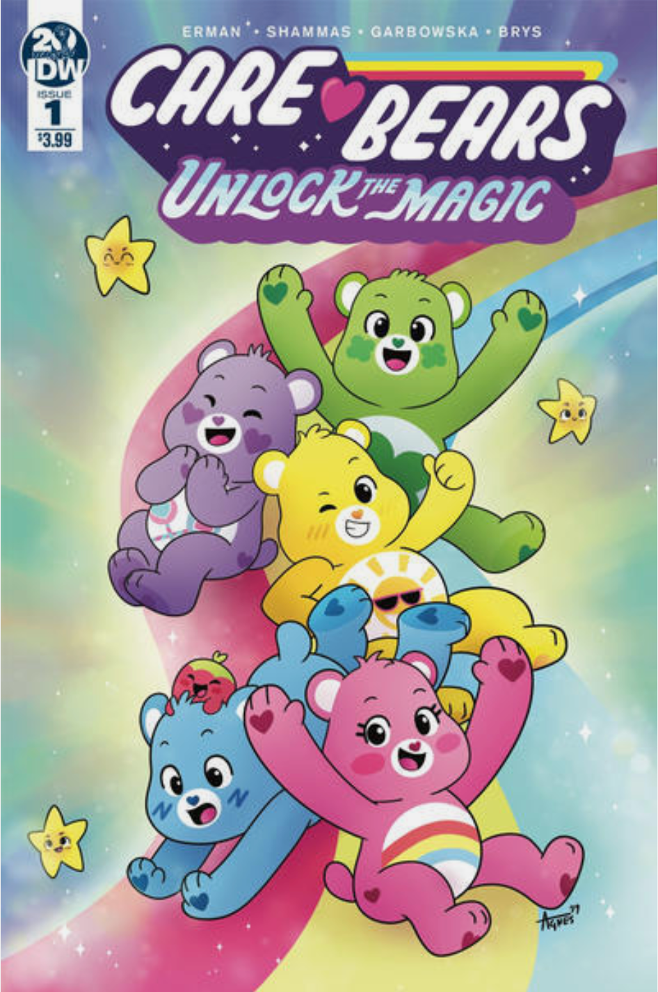 CARE BEARS #1 (OF 3) CVR A GARBOWSKA 2019 comic IDW PUBLISHING