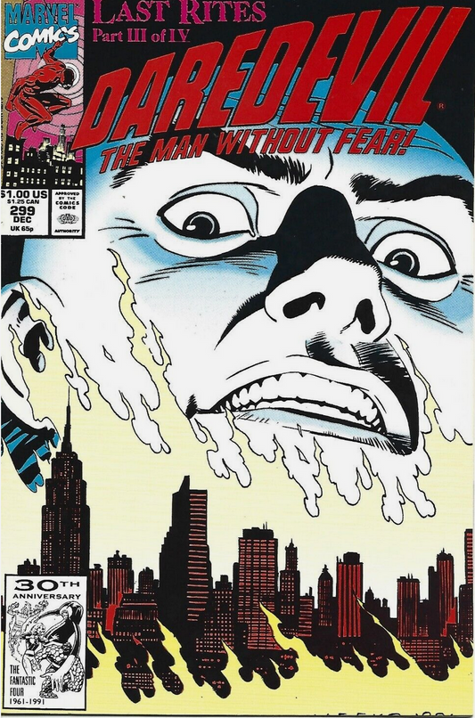DAREDEVIL #299 1991 Daredevil MARVEL COMCS