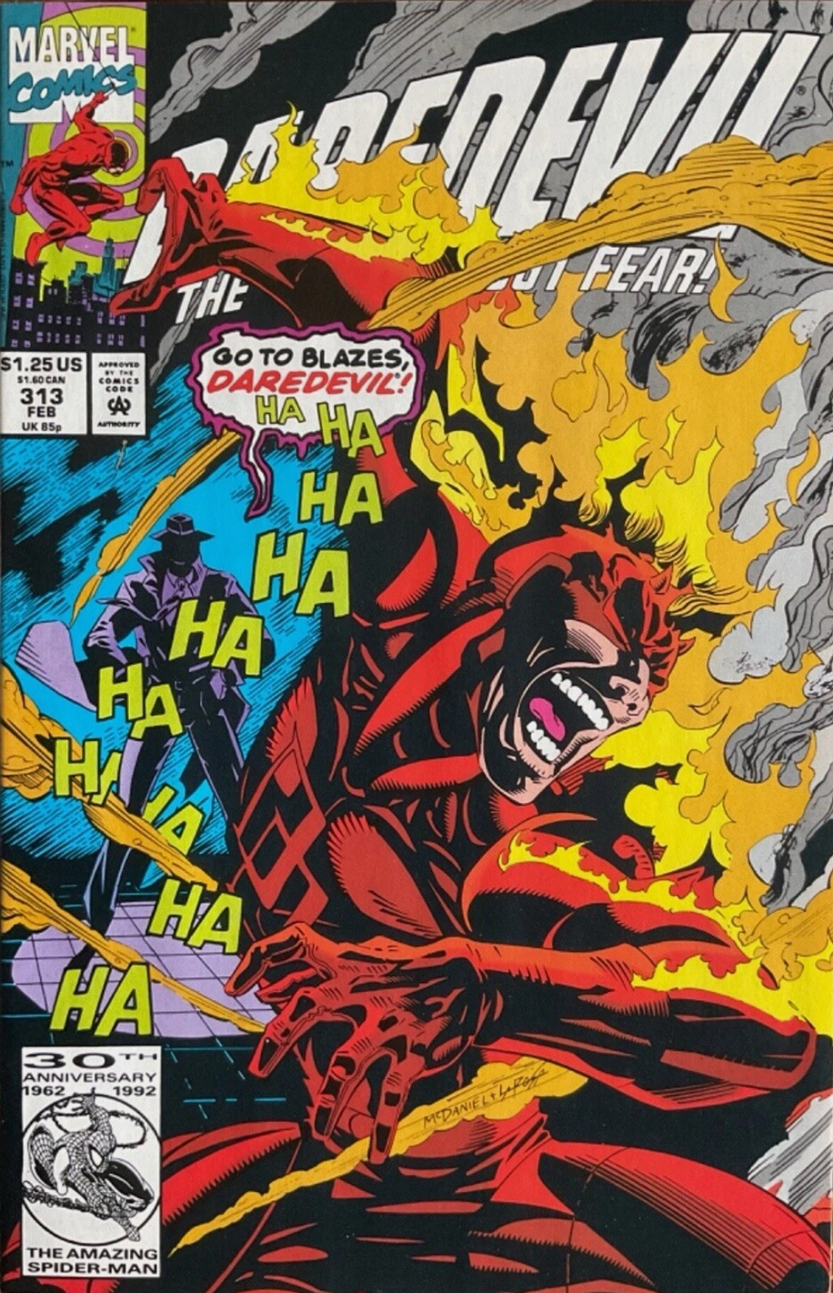 DAREDEVIL #313 1993 Daredevil MARVEL COMCS