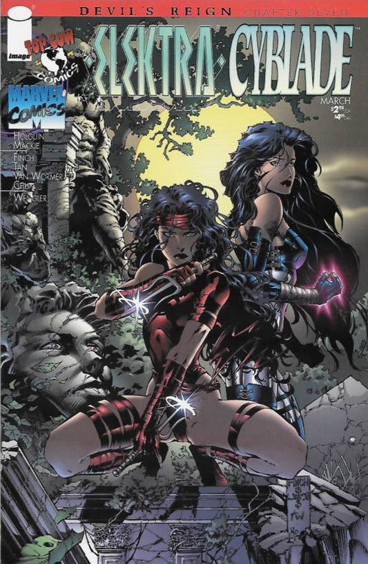 ELEKTRA CYBLADE #1 1997 Elektra MARVEL COMCS