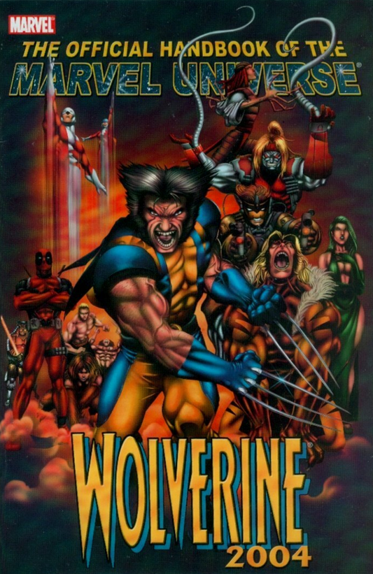 OFFICIAL HANDBOOK MARVEL UNIVERSE WOLVERINE 2004 Wolverine MARVEL COMCS