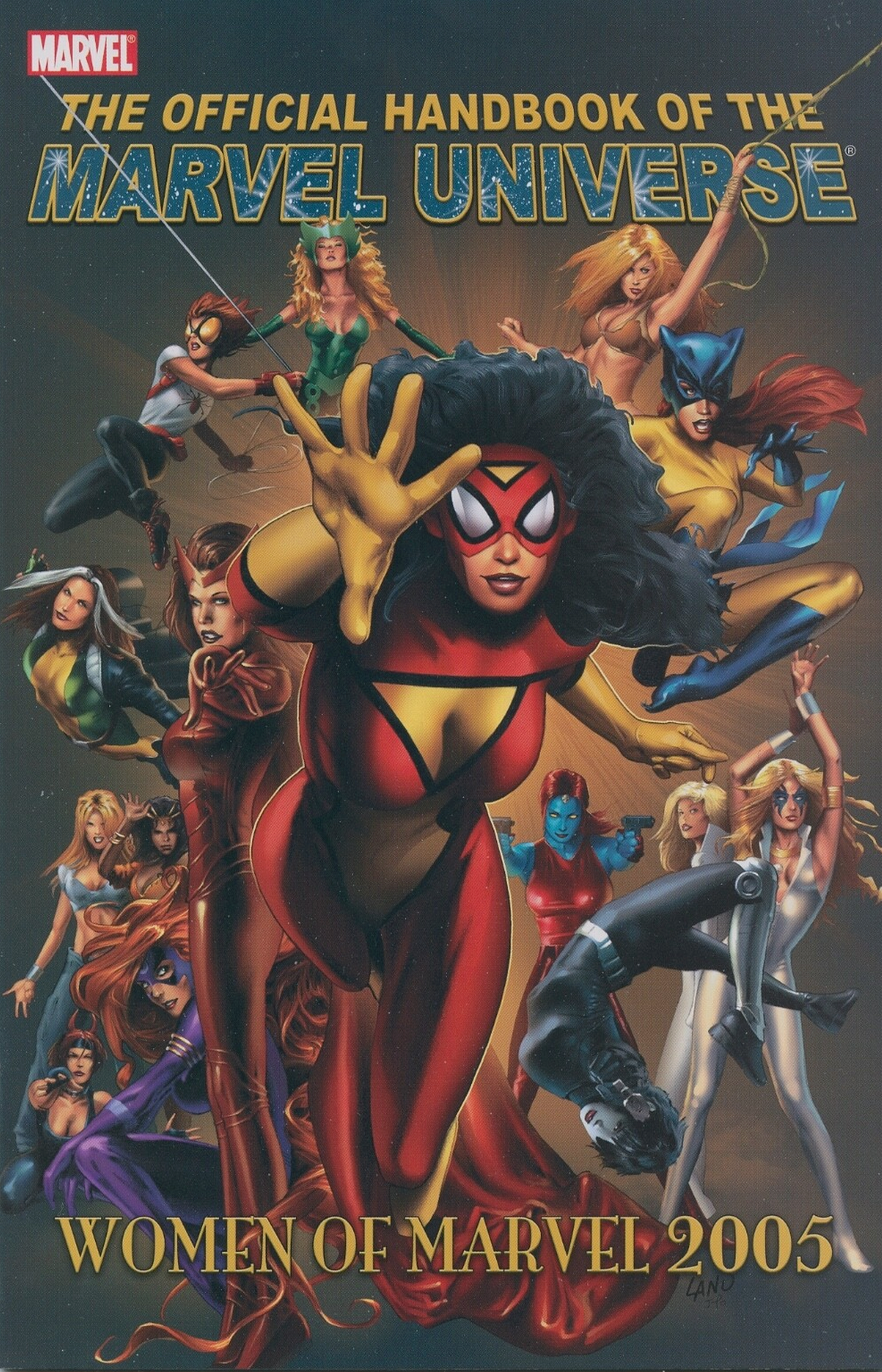 OFFICIAL HANDBOOK MARVEL UNIVERSE WOMEN OF MARVEL 2005 Avengers MARVEL COMCS