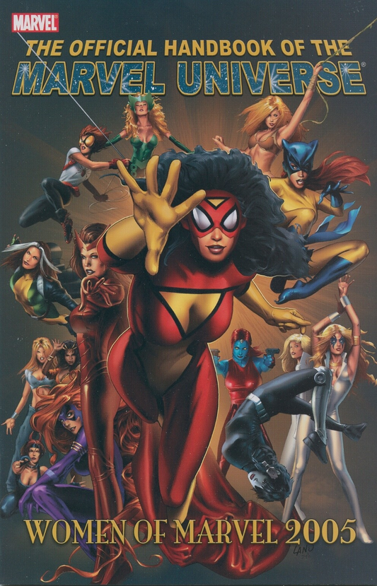 OFFICIAL HANDBOOK MARVEL UNIVERSE WOMEN OF MARVEL 2005 Avengers MARVEL COMCS