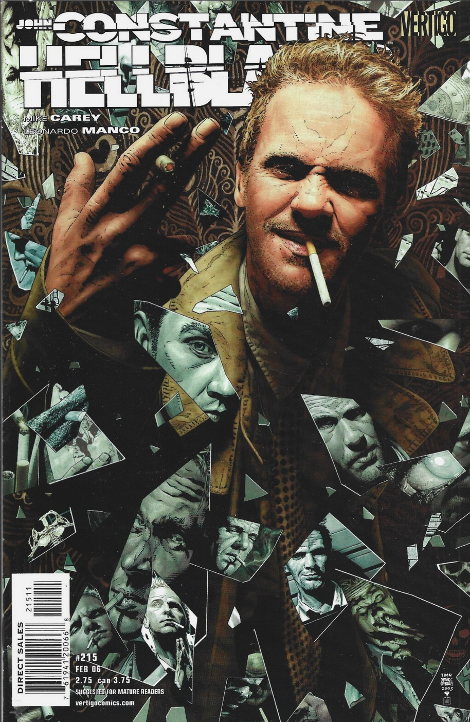 HELLBLAZER #215 2006 Hellblazer DC COMICS