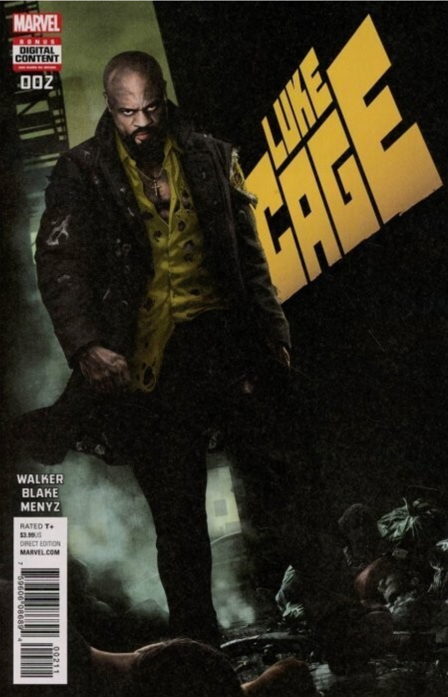 LUKE CAGE #2 2017 Luke Cage MARVEL COMCS