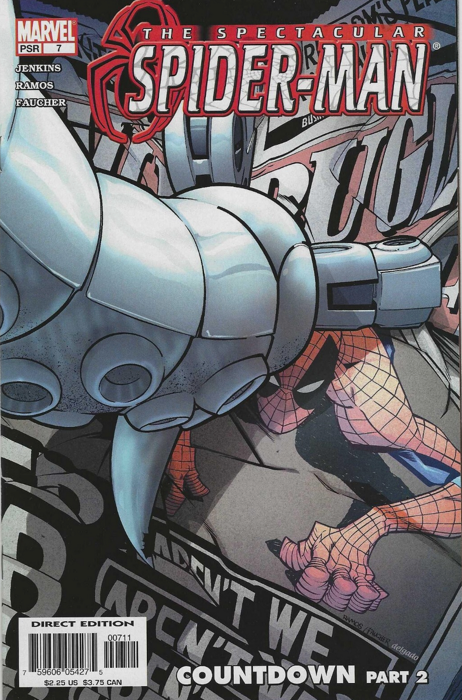 SPECTACULAR SPIDER-MAN #7 2003 Spectacular Spider-Man MARVEL COMCS