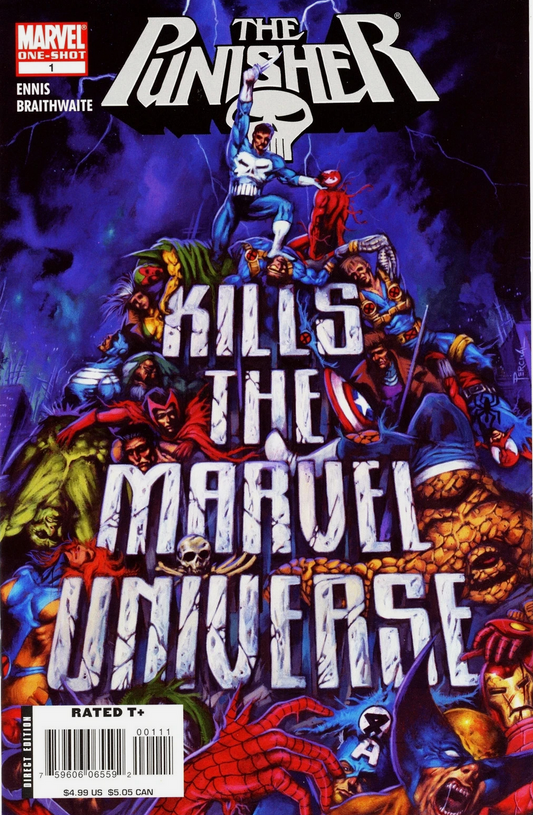 PUNISHER KILLS THE MARVEL UNIVERSE #1 2008 Punisher IMAGE COMICS