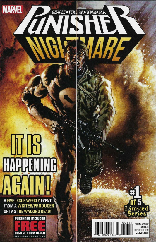 PUNISHER NIGHTMARE #1 2013 Punisher MARVEL COMCS