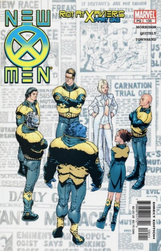 NEW X-MEN #135 2002 New X-Men MARVEL COMCS