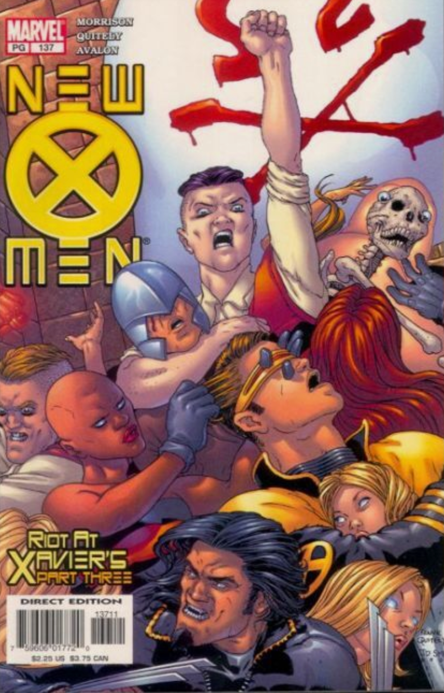NEW X-MEN #137 2003 New X-Men MARVEL COMCS