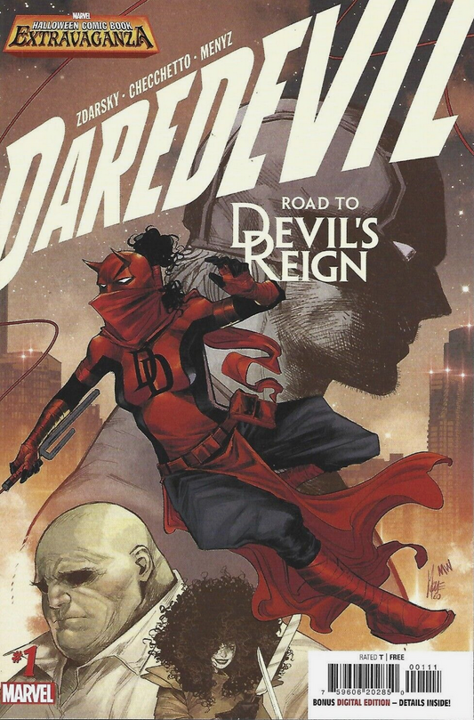 DAREDEVIL #1 HALLOWEEN COMIC EXTRAVAGANZA UNSTAMPED 2021