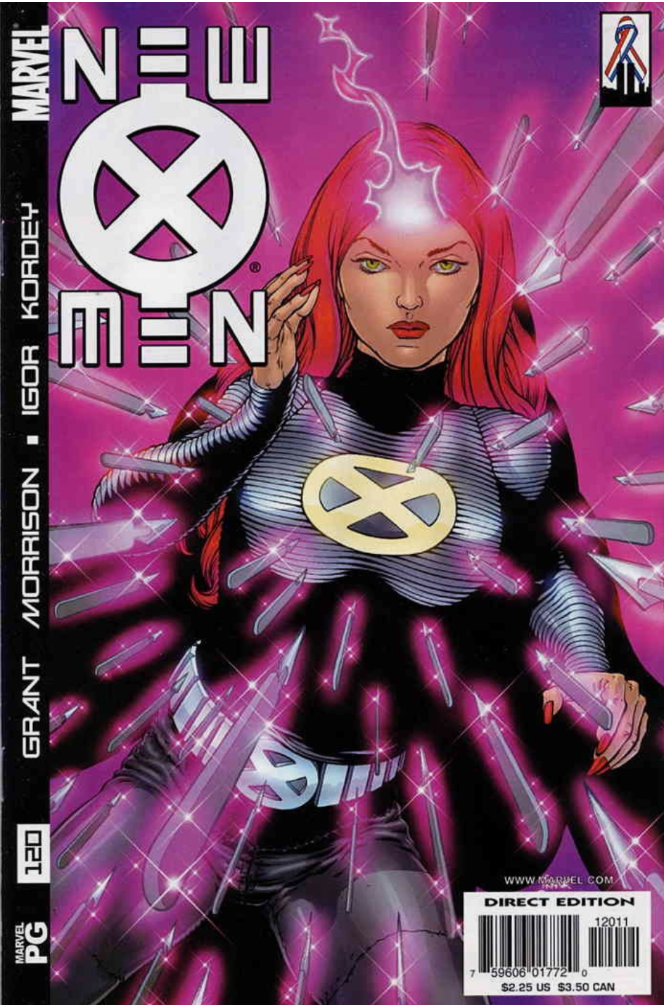NEW X-MEN #120 2001 JEAN GREY New X-Men MARVEL COMCS