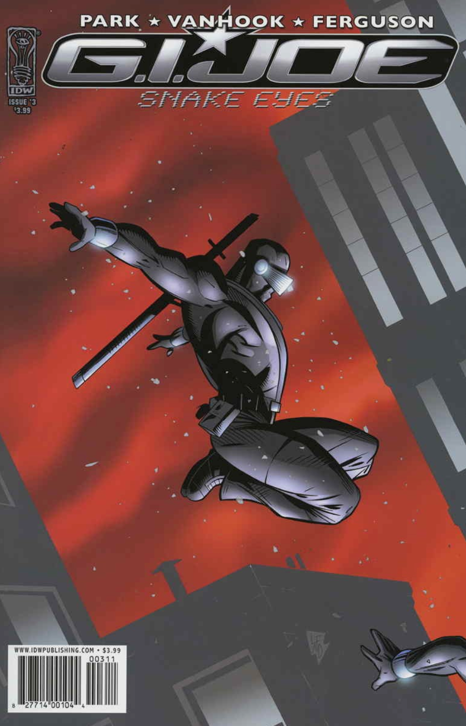 GI JOE SNAKE EYES #3 2009 GI Joe IDW PUBLISHING