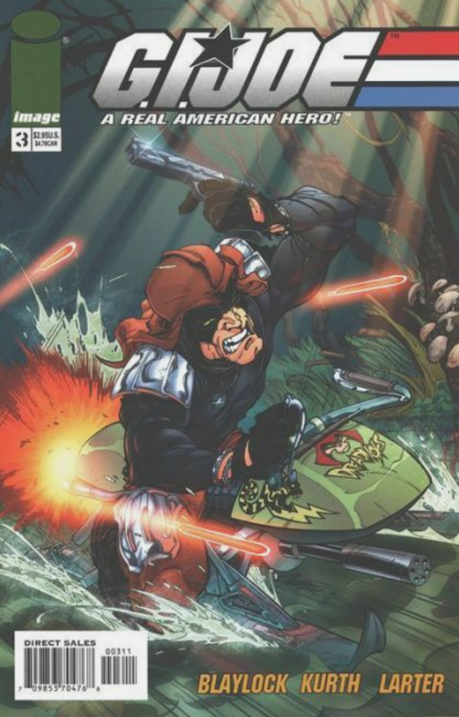 GI JOE #3 2001 J SCOTT CAMPBELL GI Joe IDW PUBLISHING