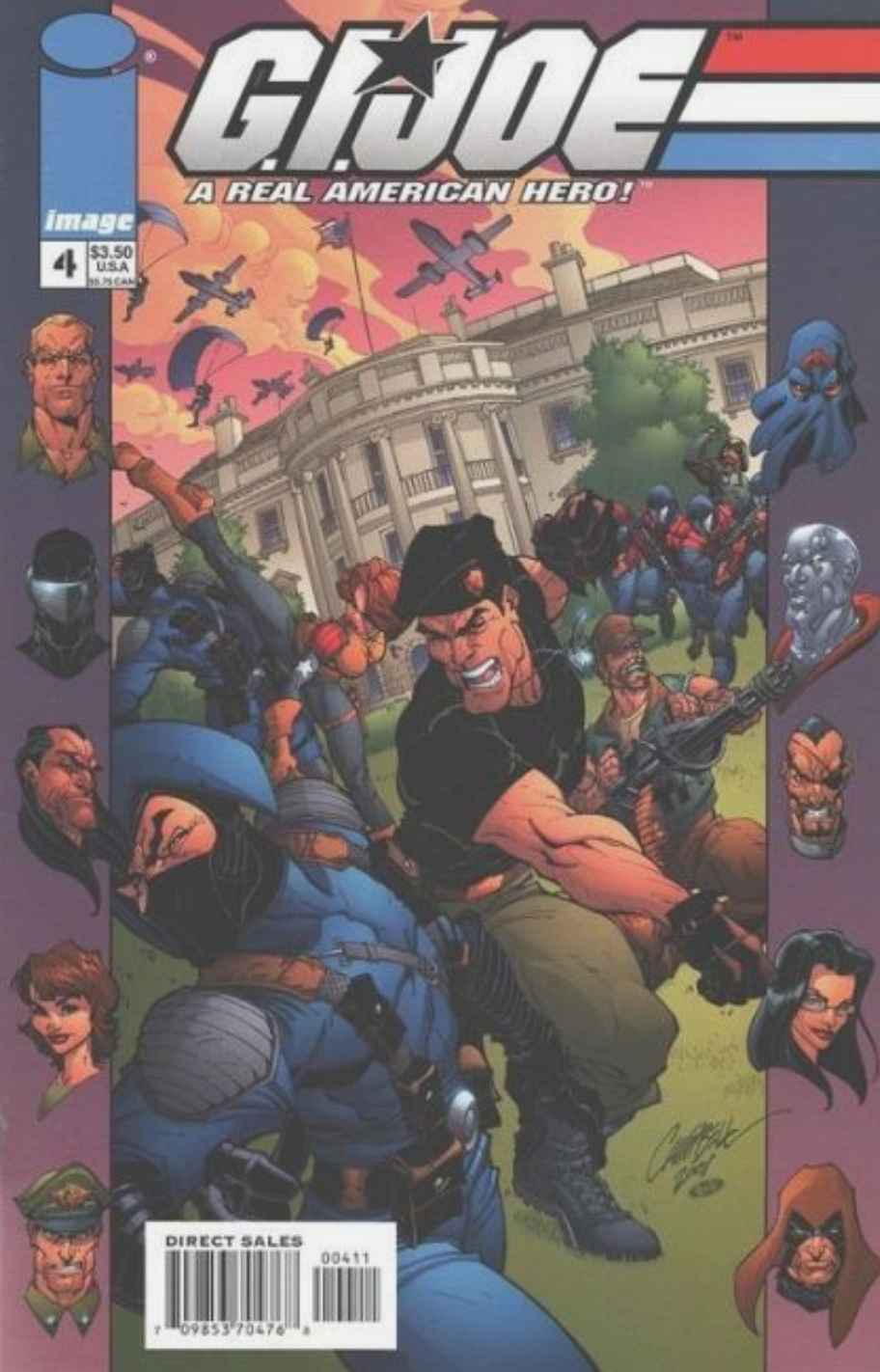GI JOE #4 2002 J SCOTT CAMPBELL GI Joe IDW PUBLISHING