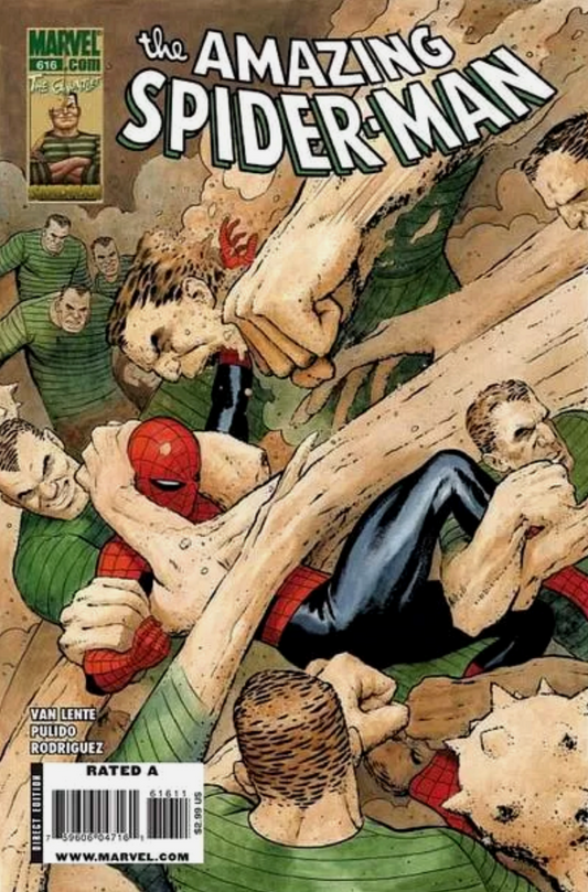AMAZING SPIDER-MAN #616 SANDMAN 2010 Amazing Spider-Man MARVEL COMICS