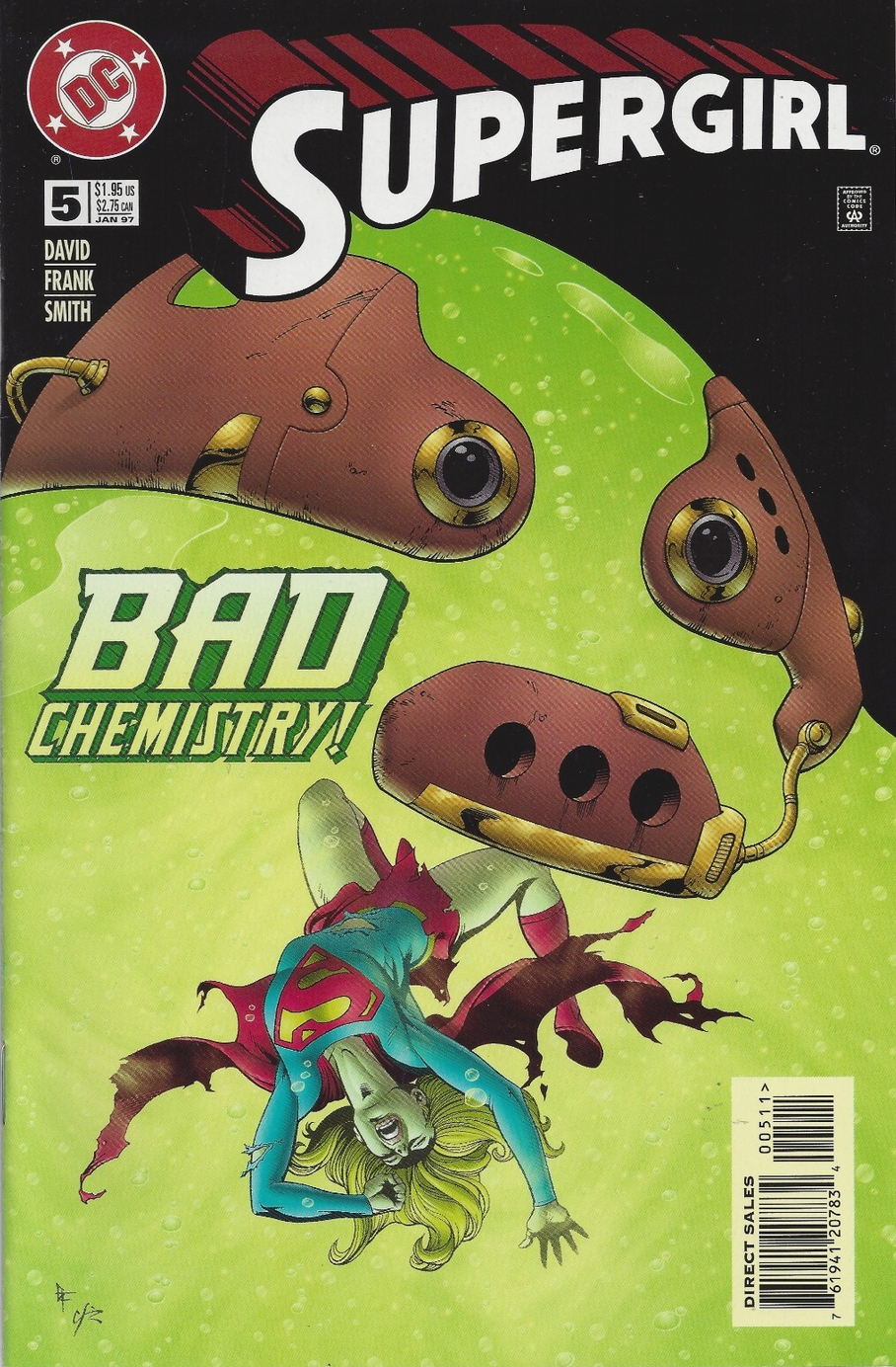 SUPERGIRL #5 1996 Supergirl DC COMICS