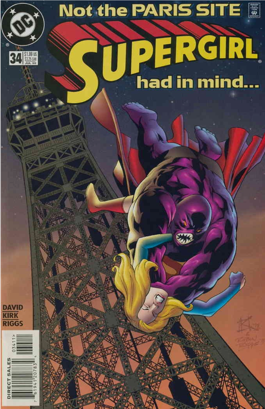 SUPERGIRL #34 1999 Supergirl DC COMICS