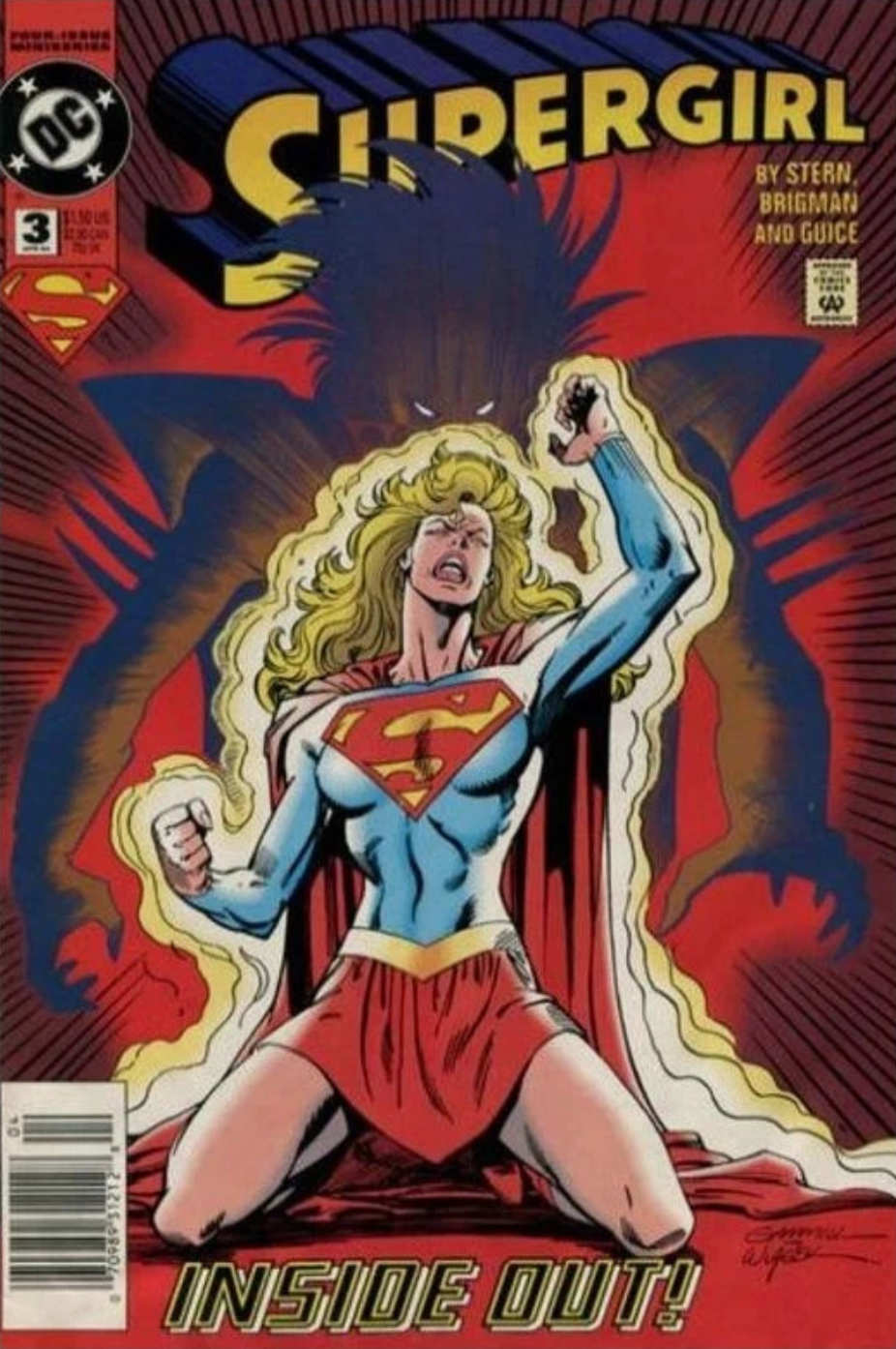 SUPERGIRL #3 1994 NEWSSTAND Supergirl DC COMICS