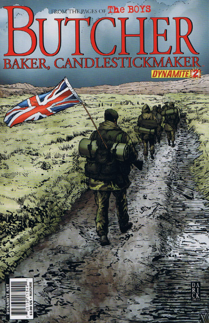 BUTCHER BAKER CANDLESTICK MAKER THE BOYS #1-6 SET 2011 The Boys DYNAMITE