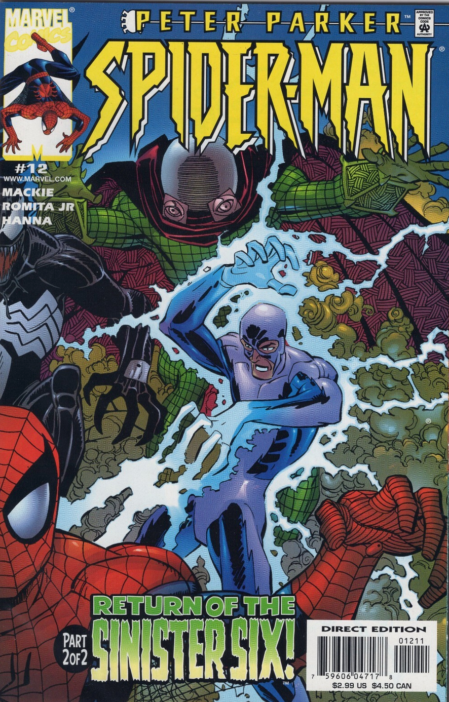 PETER PARKER SPIDER-MAN #12 1999 Spider-Man MARVEL COMICS