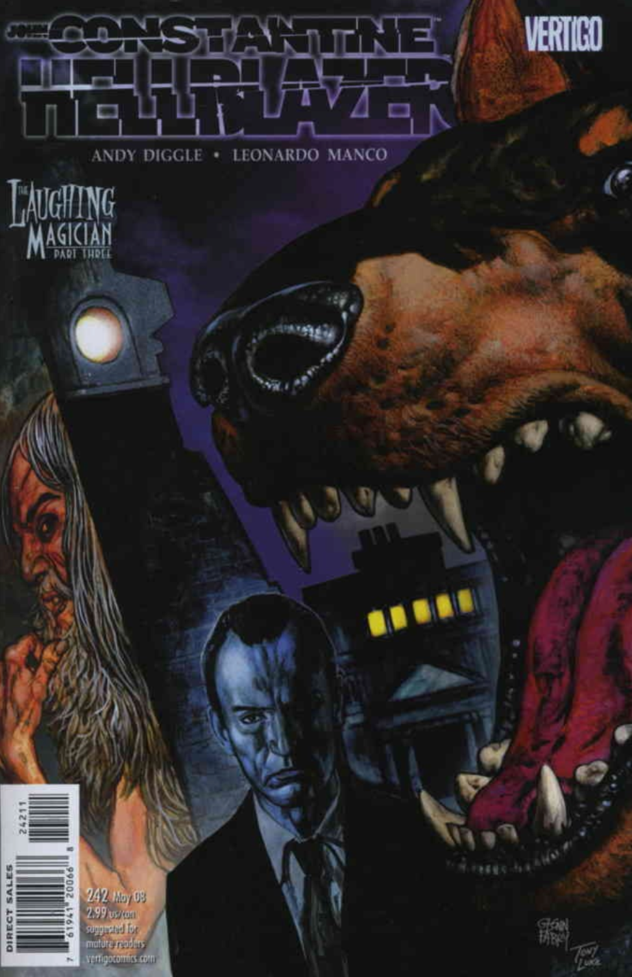 HELLBLAZER #242 2008 Hellblazer DC COMICS