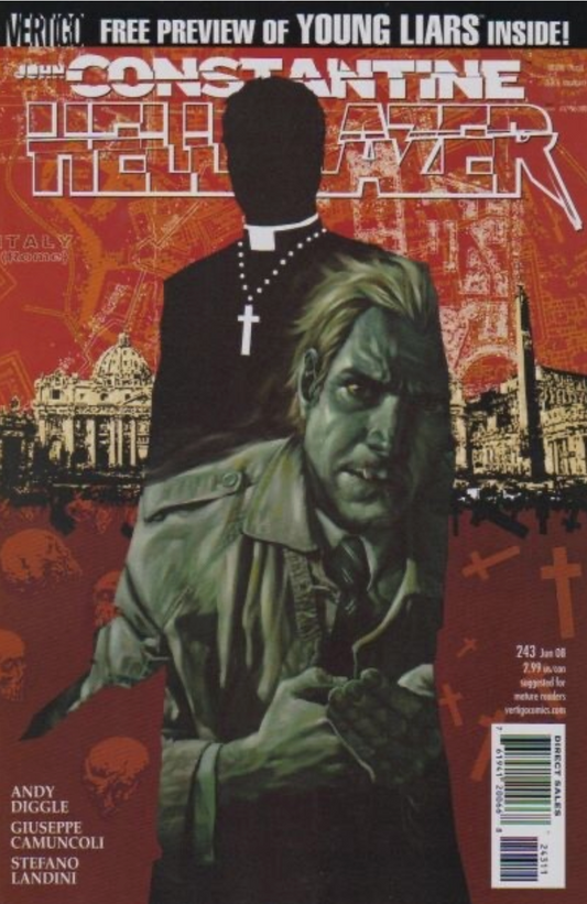 HELLBLAZER #243 2008 Hellblazer DC COMICS
