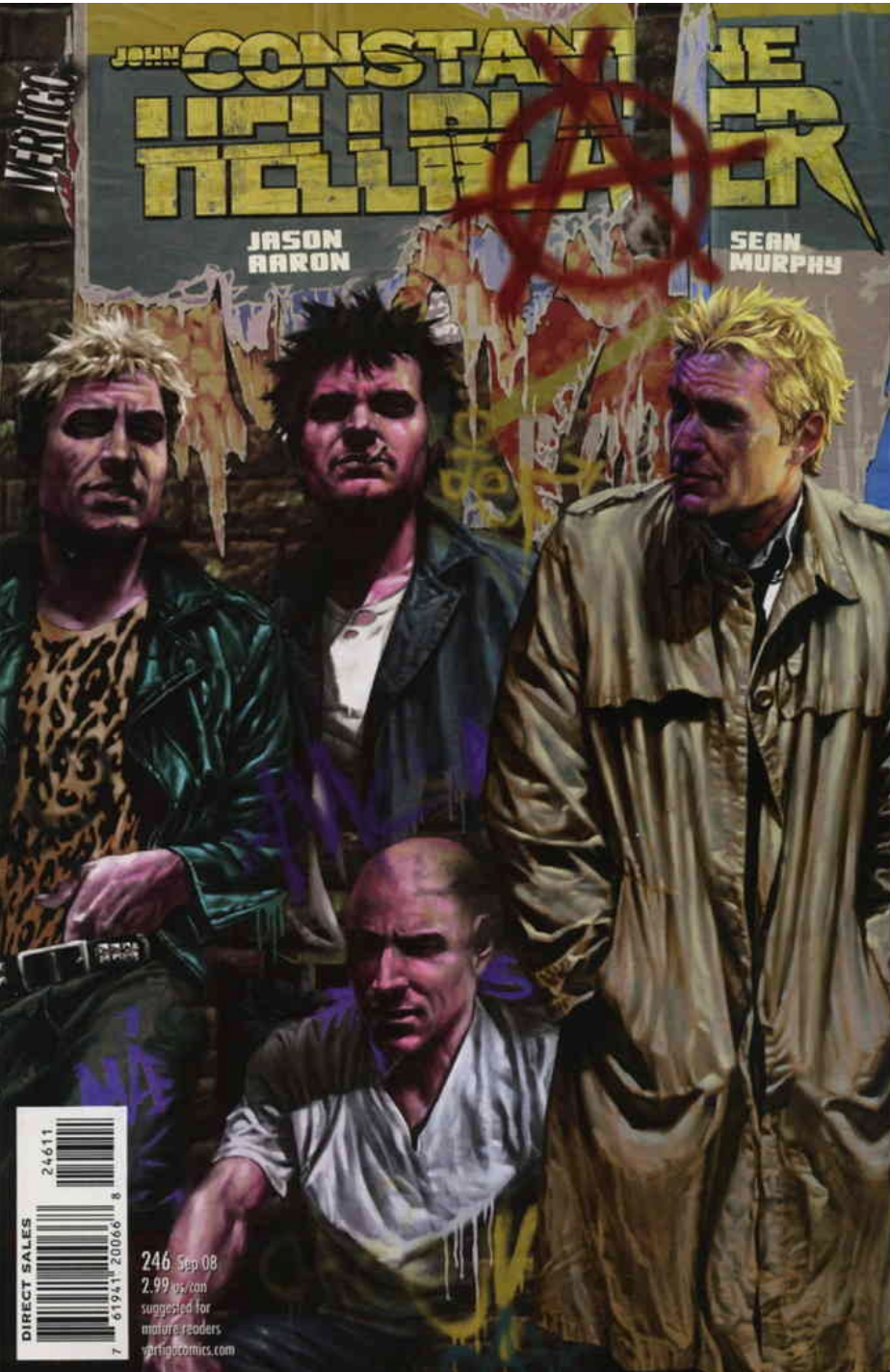 HELLBLAZER #246 2008 Hellblazer DC COMICS