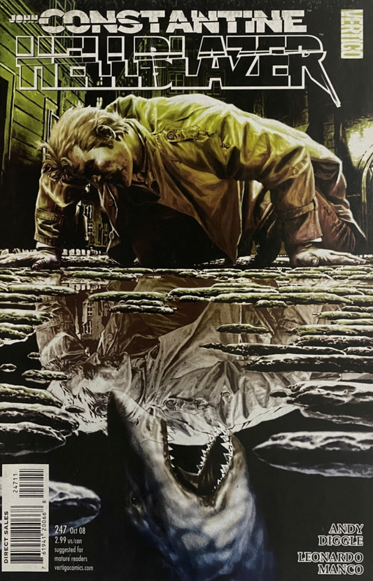 HELLBLAZER #247 2008 Hellblazer DC COMICS