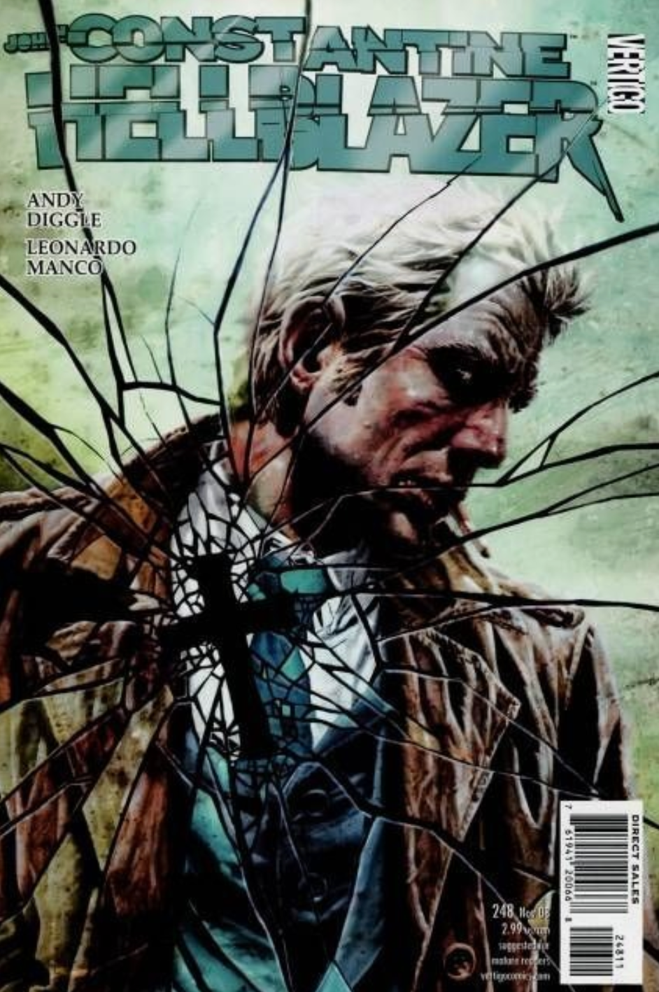 HELLBLAZER #248 2008 Hellblazer DC COMICS