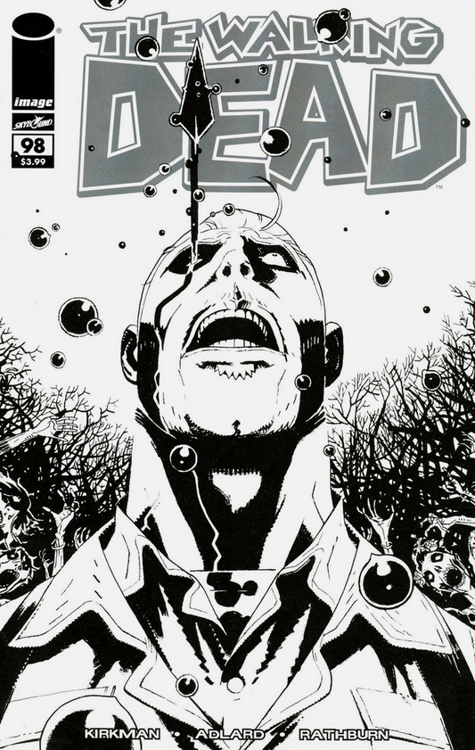 WALKING DEAD #98 15TH ANNIVERSARY CRAIG B&W VARIANT 2018 Walking Dead IMAGE COMICS