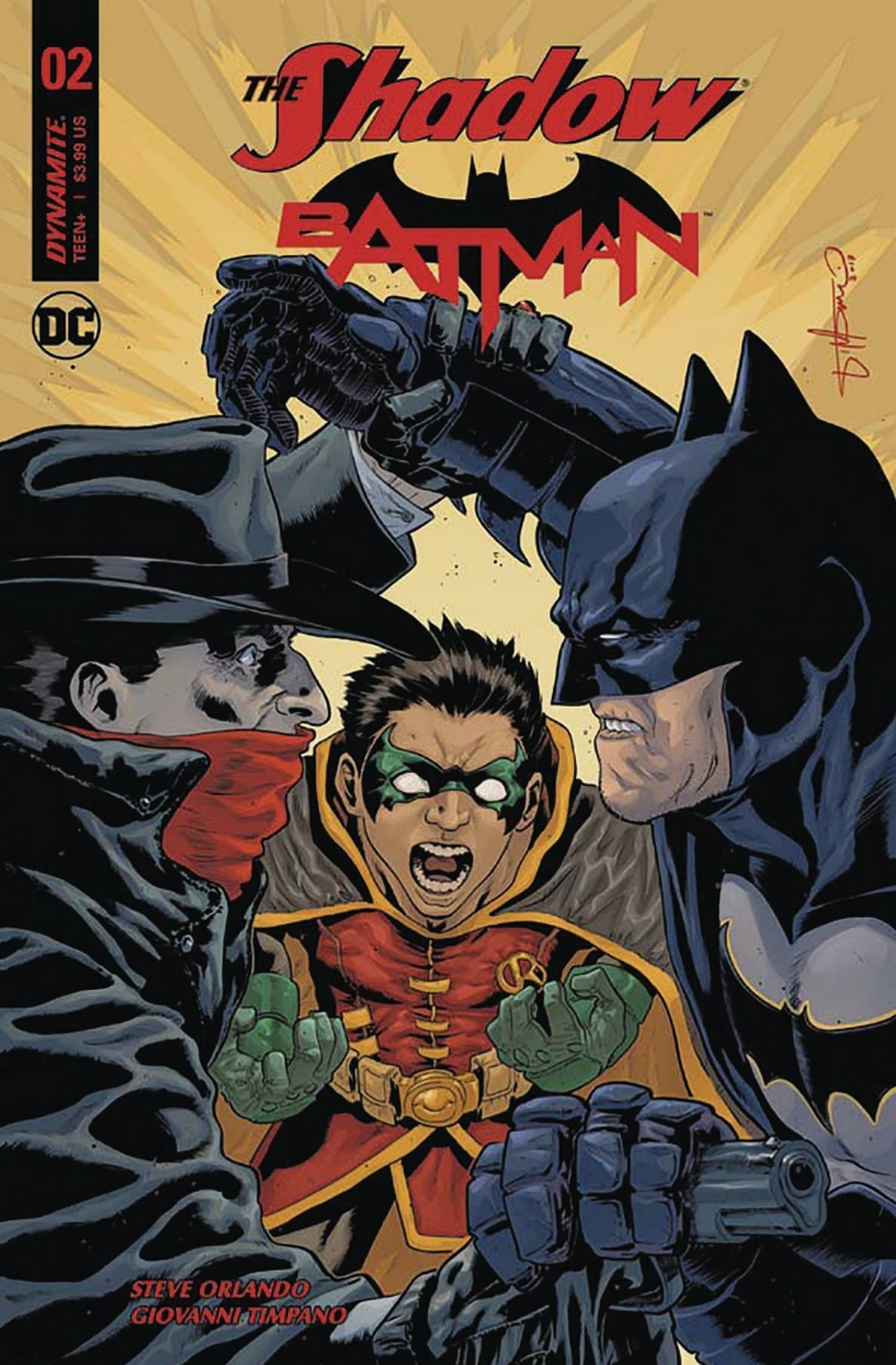 SHADOW BATMAN #2 (OF 6) CVR E TIMPANO VARIANT 2017 Batman DC COMICS