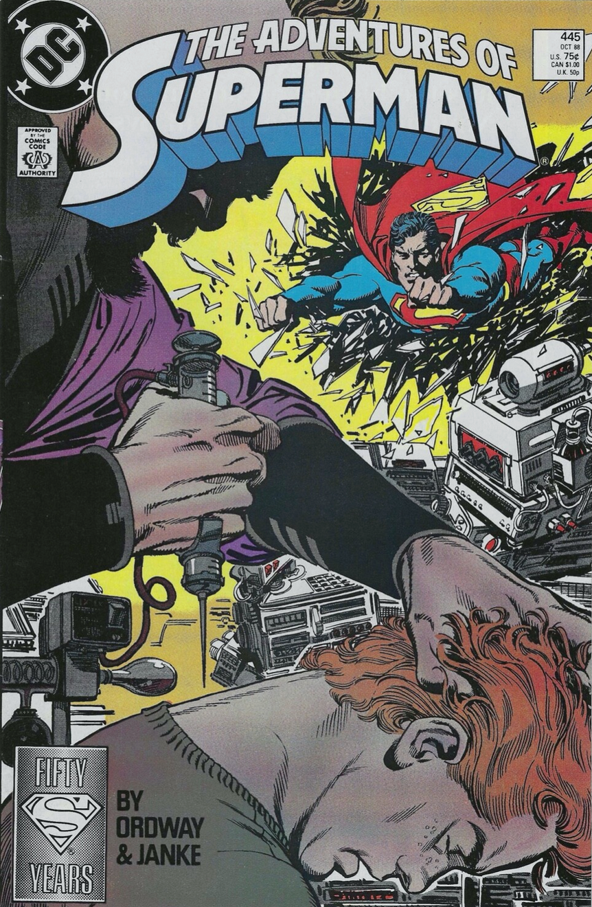 ADVENTURES OF SUPERMAN #445 1988 Superman DC COMCS