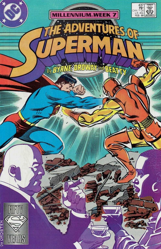 ADVENTURES OF SUPERMAN #437 1988 Superman DC COMCS