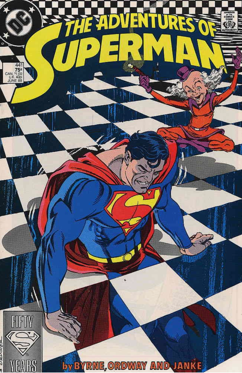 ADVENTURES OF SUPERMAN #441 1988 Superman DC COMCS