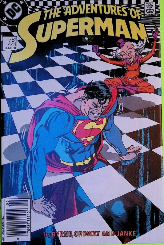 ADVENTURES OF SUPERMAN #441 1988 NEWSSTAND Superman DC COMCS