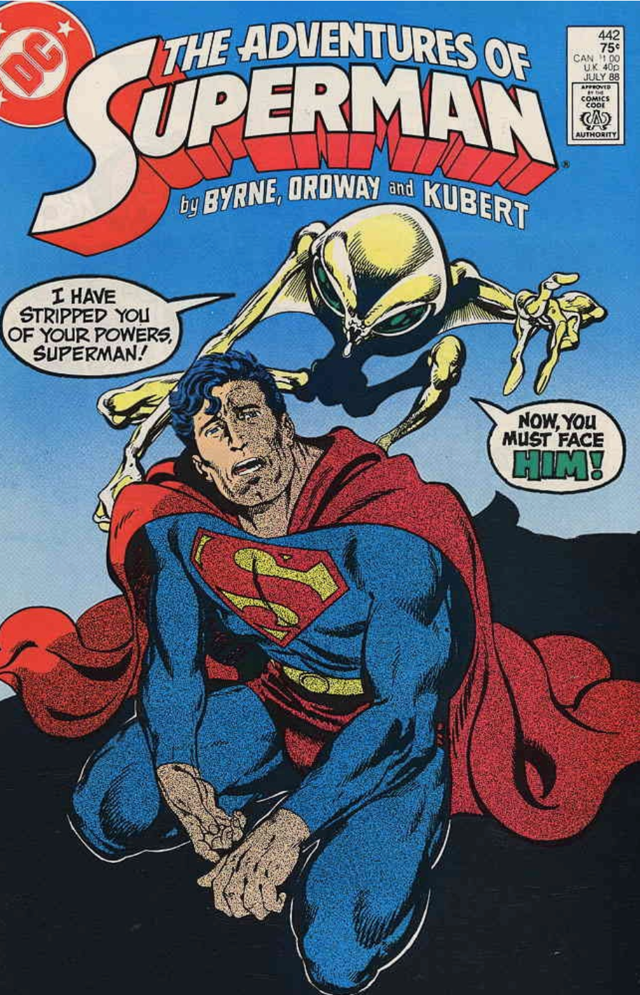 ADVENTURES OF SUPERMAN #442 1988 Superman DC COMCS