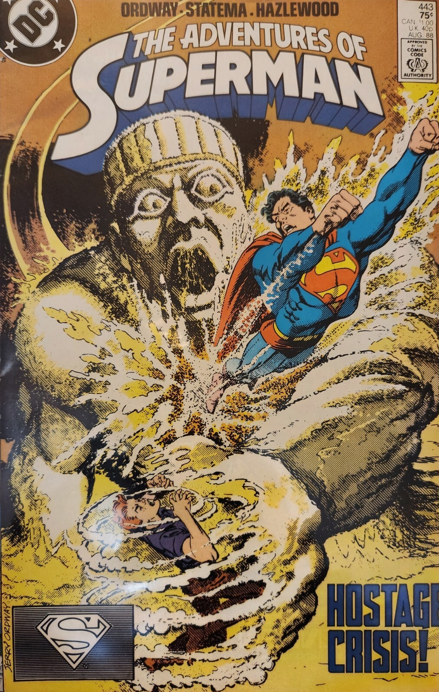 ADVENTURES OF SUPERMAN #443 1988 Superman DC COMCS