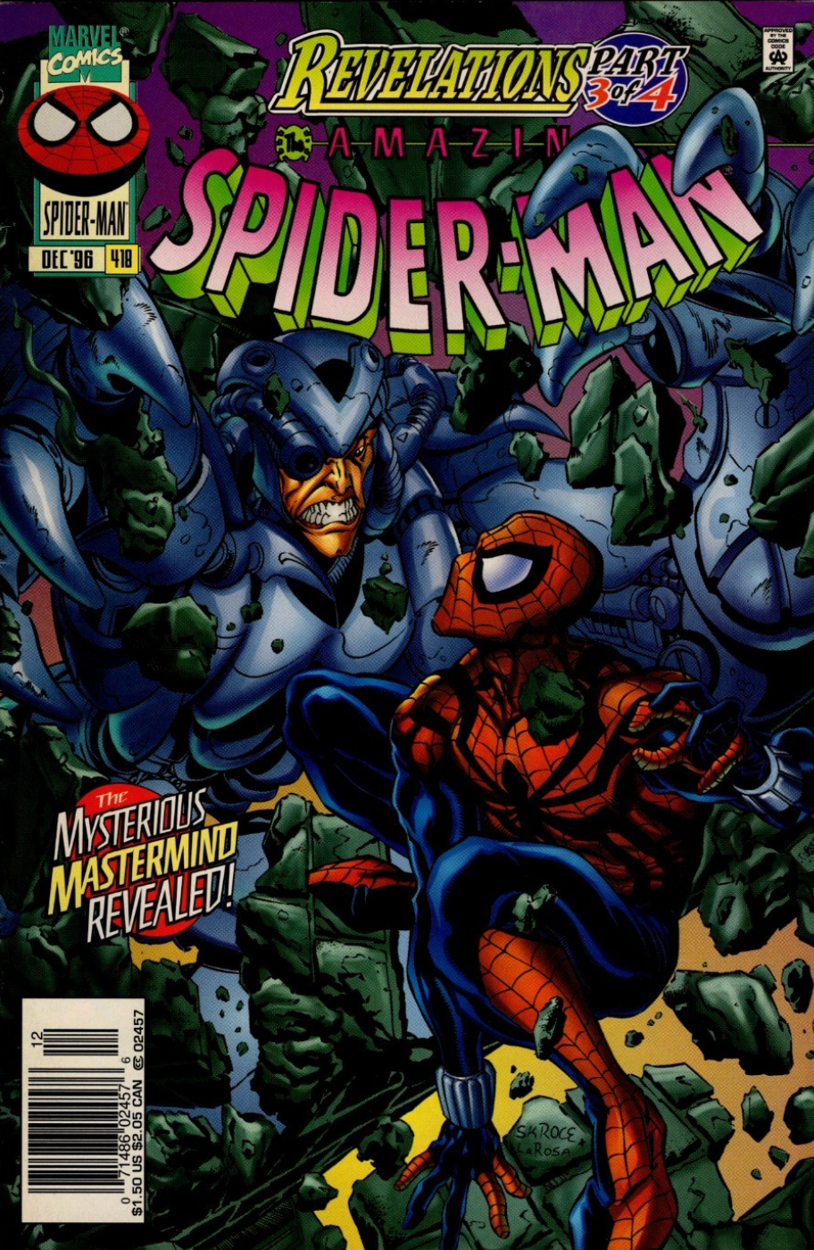 AMAZING SPIDER-MAN #418 1996 NEWSSTAND Amazing Spider-Man MARVEL COMCS
