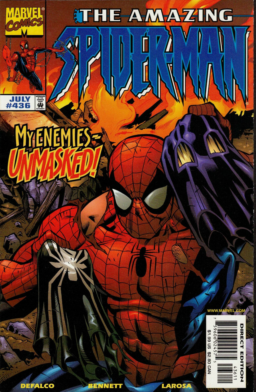 AMAZING SPIDER-MAN #436 1998 Amazing Spider-Man MARVEL COMCS