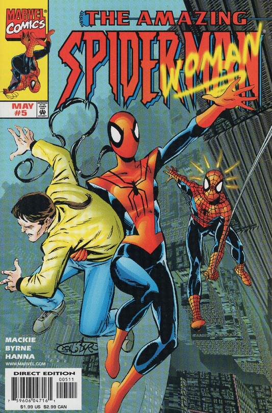 AMAZING SPIDER-MAN #5 1999 (MATTIE FRANKLIN CHARLOTTE WITTER SPIDER-WOMAN) Amazing Spider-Man MARVEL COMCS