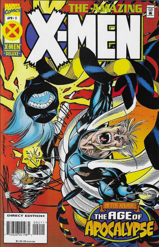 AMAZING X-MEN #2 DELUXE AGE OF APOCALYPSE 1995 X-Men MARVEL COMCS